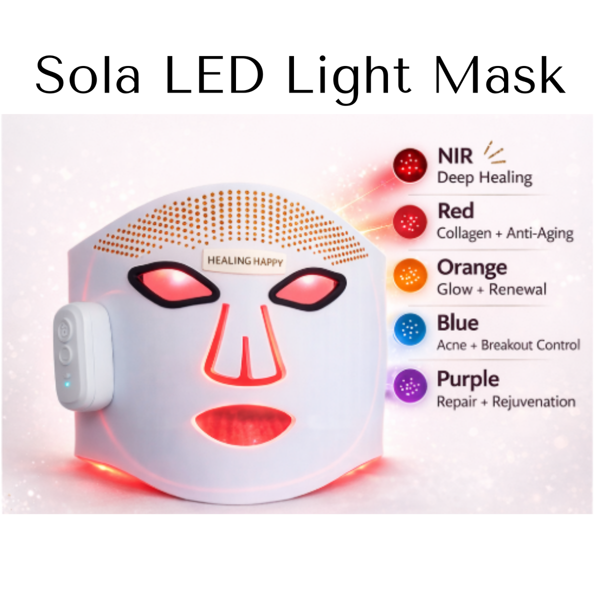 Sola LED Light Therapy Mask